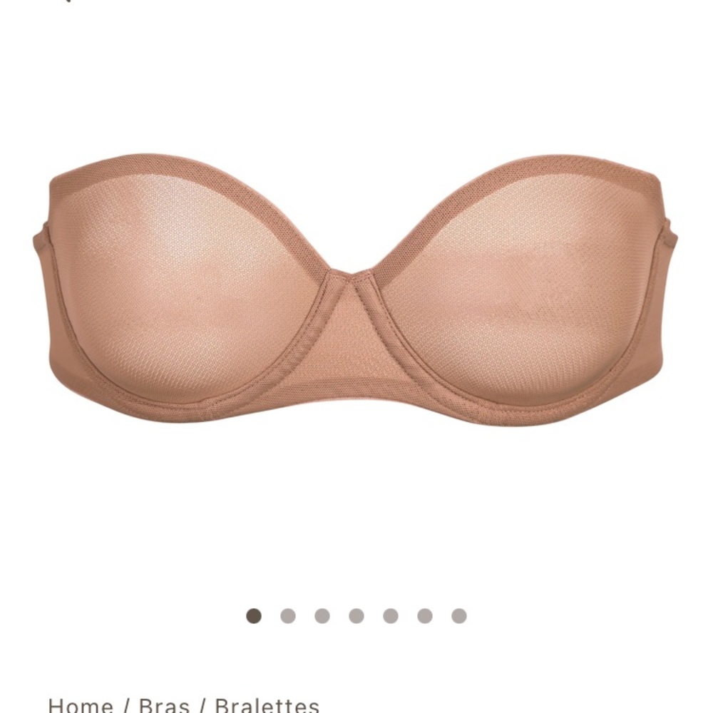 Skims Mesh Foundations Strapless Convertible Bra Sold Out Sienna